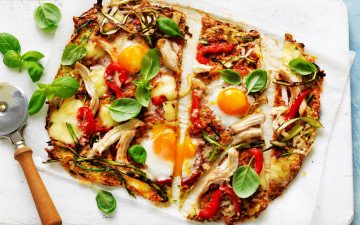 HEART HEALTHY BREAKFAST PIZZA with ZUCCHINI EGGS AUS EGGS PART THREE SEPT 2020  8813 midres